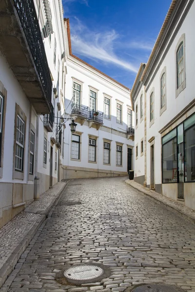 Calles históricas en el casco antiguo de Faro —  Fotos de Stock