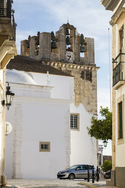 Kirche von se befindet sich auf faro — Stockfoto