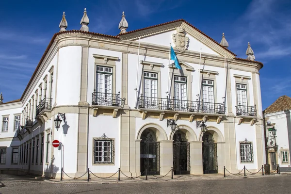 Prédio da Câmara Municipal localizado em Faro — Fotografia de Stock