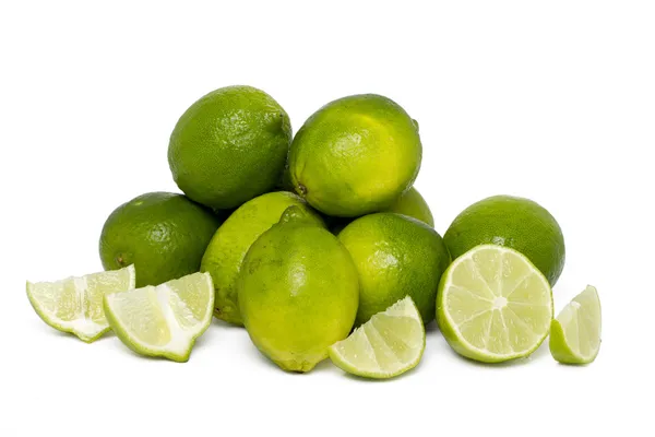 Massa lime frukter — Stockfoto