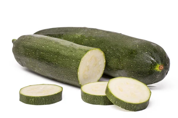 Zucchini in Scheiben geschnitten — Stockfoto