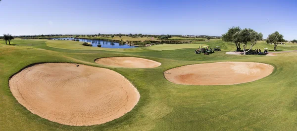 Terrain de golf en Algarve — Photo