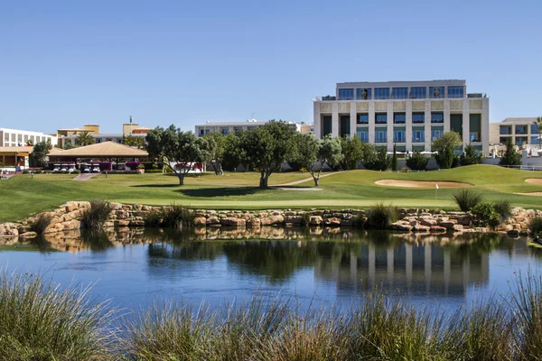 Golfbaan in de algarve — Stockfoto