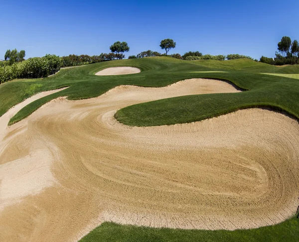 Campo de golf en el Algarve — Foto de Stock
