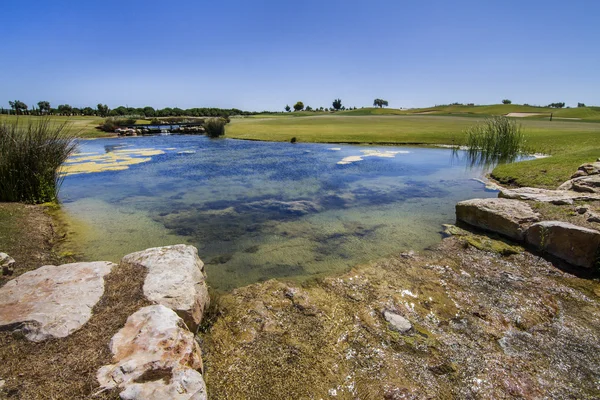 Golf course in the Algarve — Stock Photo, Image