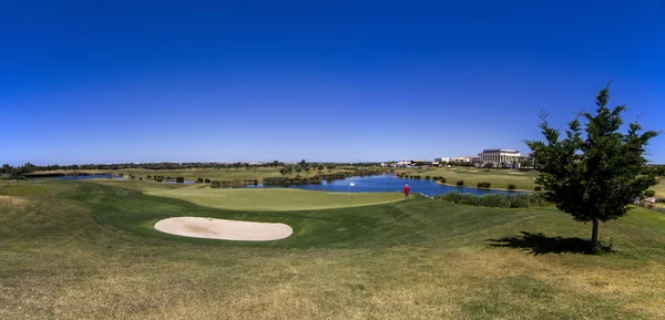 Golfbaan in de algarve — Stockfoto