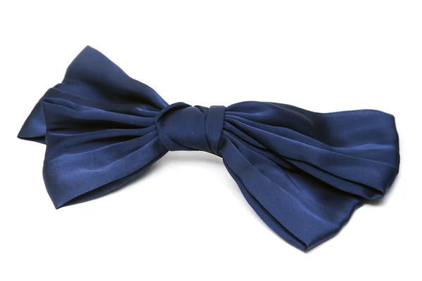 Corbata azul pequeña para niñas —  Fotos de Stock