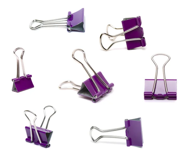 Office binder clips — Stock Photo, Image