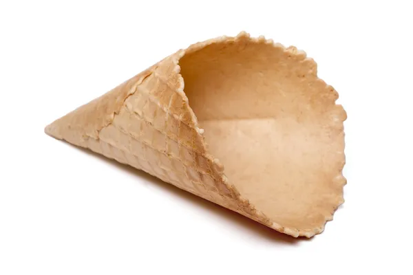 Порожній морозивом конуса — стокове фото
