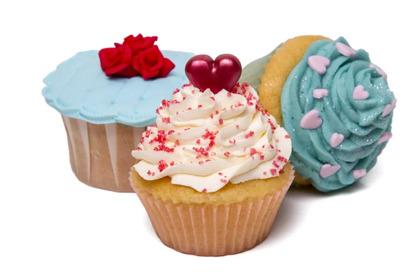 Originelle und kreative Cupcake-Designs — Stockfoto