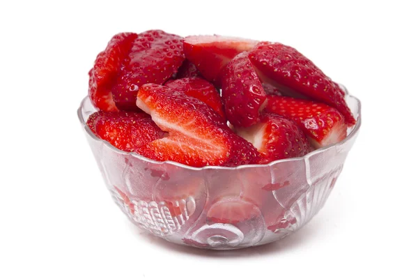 Frische, schmackhafte Erdbeeren — Stockfoto