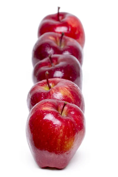 Manzanas rojas sabrosas — Foto de Stock