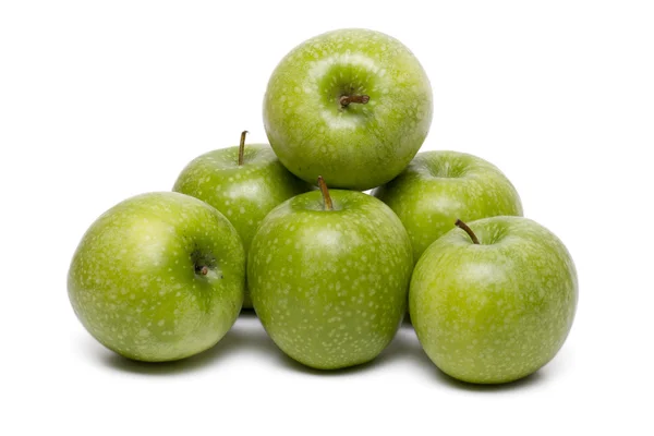 Tasty green apples — Stock Photo, Image