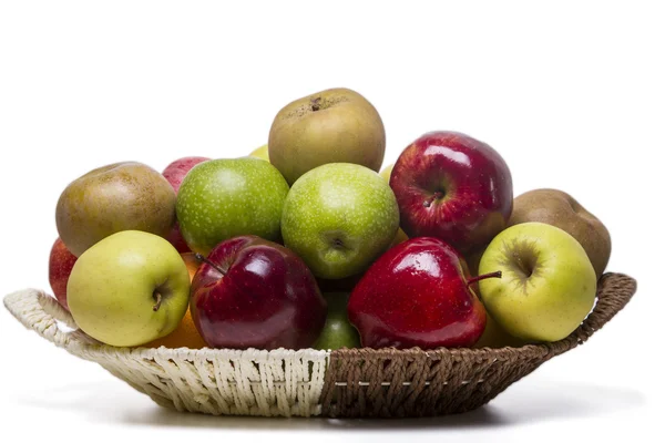 Several apples of different cultivars — Stock Photo, Image