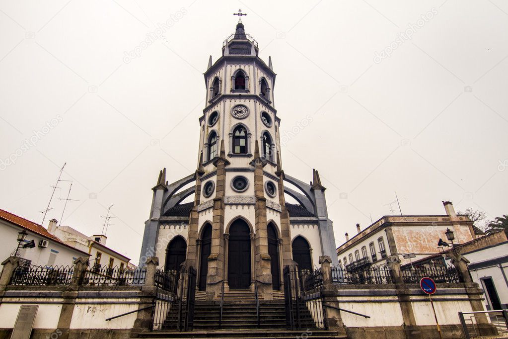 Gothic church located in Reguengos de Monsaraz city