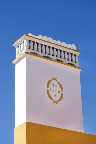Typowo portugalskie komin — Zdjęcie stockowe