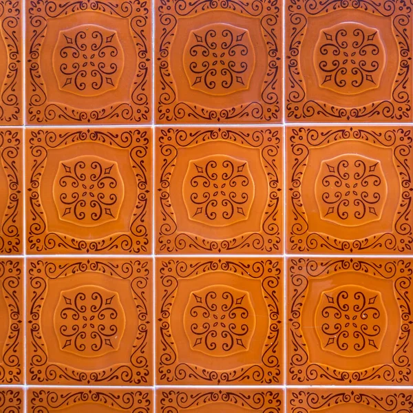 Typische Details Der Azulejo Keramik Der Stadt Olhao Portugal — Stockfoto