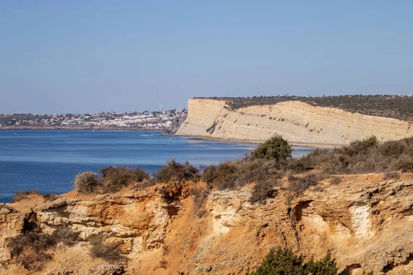 Prachtig Uitzicht Kustschoonheid Van Lagos Algarve Portugal — Stockfoto