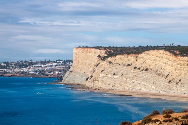 Belle Vue Sur Beauté Côtière Lagos Région Algarve Portugal — Photo