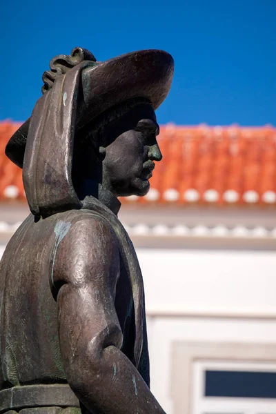 Lagos Portugal 23Rd October 2021 Statue Famouse Navigator Infante Dom — Stock Photo, Image