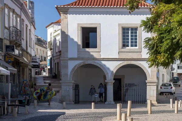 Lagos Portugal Outubro 2021 Vista Museu Comércio Escravos Localizado Histórica — Fotografia de Stock