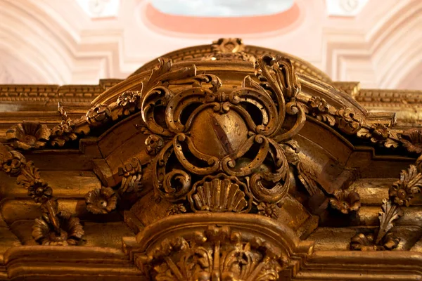 Exquisite Details Interior Church Saint Anthony Lagos City Algarve Portugal — Fotografia de Stock