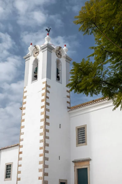 Kościół Chrześcijański Parafia Estońska Wieś Położona Obwodzie Algarve Portugalia — Zdjęcie stockowe