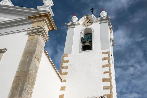 Kościół Chrześcijański Parafia Estońska Wieś Położona Obwodzie Algarve Portugalia — Zdjęcie stockowe