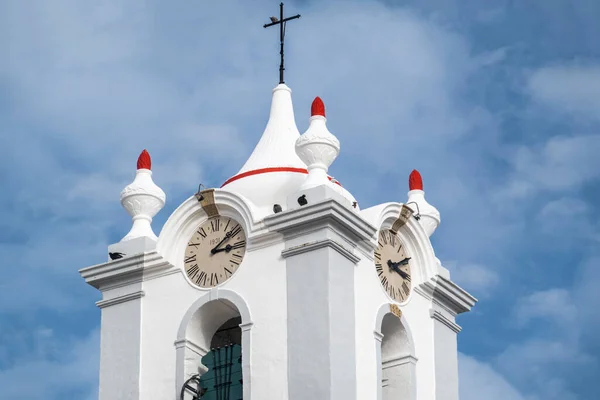 Iglesia Cristiana Parroquia Estoi Pueblo Situado Región Del Algarve Portugal —  Fotos de Stock