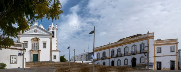 Kościół Chrześcijański Parafia Estońska Wieś Położona Obwodzie Algarve Portugalia — Zdjęcie stockowe