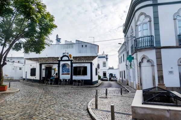 포르투갈 알가르베에 집들이 건축물 — 스톡 사진