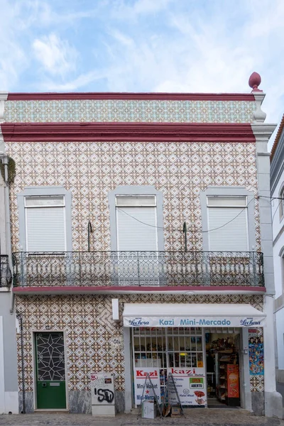 Faro Portogallo Febbraio 2022 Piccolo Mercato Tradizionale Tipico Della Regione — Foto Stock