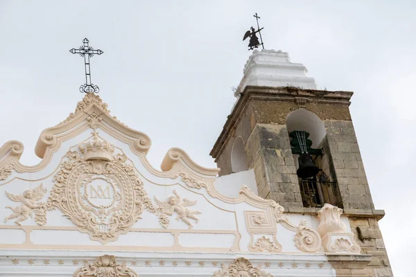 Eglise Chrétienne Principale Nossa Senhora Rosario Situé Sur Olhao Ville — Photo