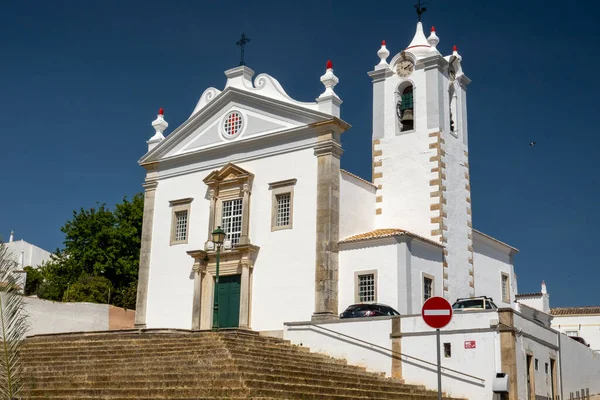 Estoi Algarve Mayo 2022 Iglesia Cristiana Parroquial Del Pueblo Estoi —  Fotos de Stock