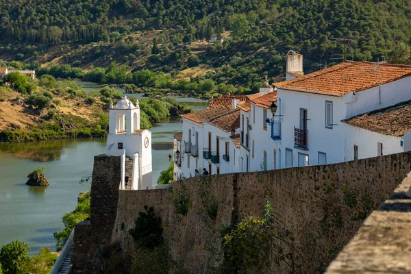 Wioska Mertola Pobliżu Rzeki Guadiana Położona Regionie Alentejo Portugalia — Zdjęcie stockowe