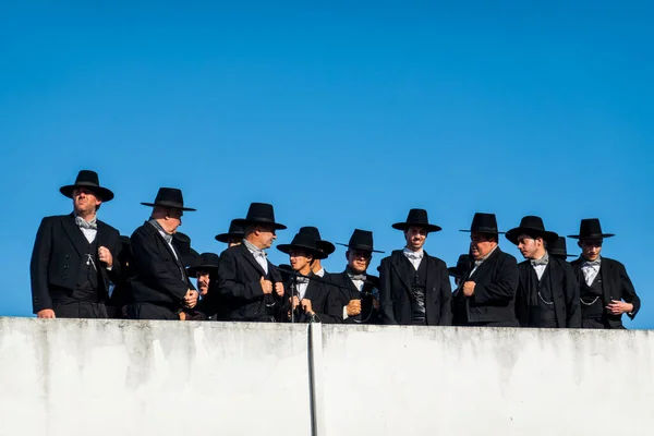 Mertola Portugal Maj 2022 Alentejo Portugisiska Traditionella Capella Grupp Män — Stockfoto