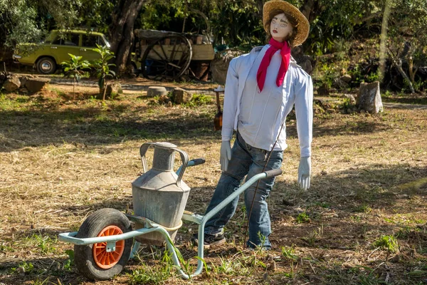 Marim Portugal Maj 2022 Forntida Tradition Handgjorda Dockor Kallas Maios — Stockfoto