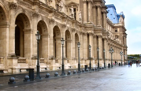 Muzeum Louvre Paryż Obraz Stockowy