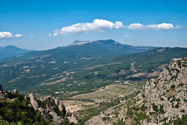 Vista desde la montaña —  Fotos de Stock