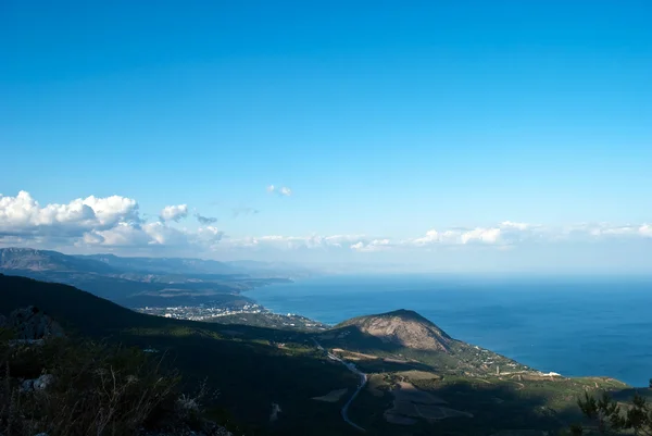 Dağdan manzara — Stok fotoğraf