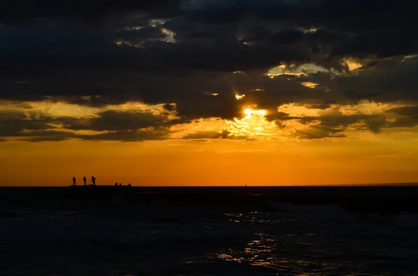 Zonsondergang — Stockfoto