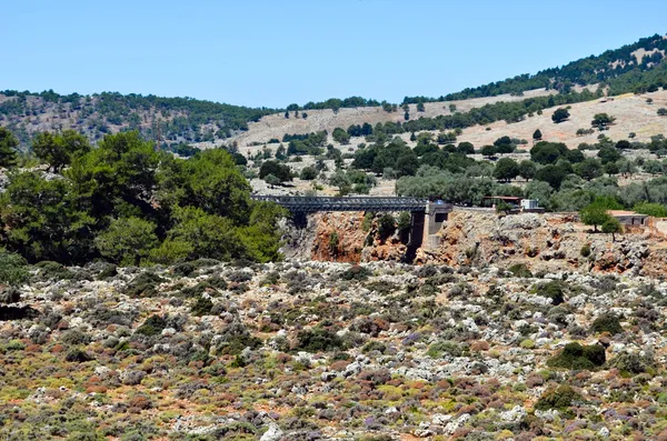 Ponte della gola di Aradena — Foto Stock