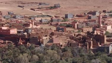 Ait Ben Haddou şehir panoraması