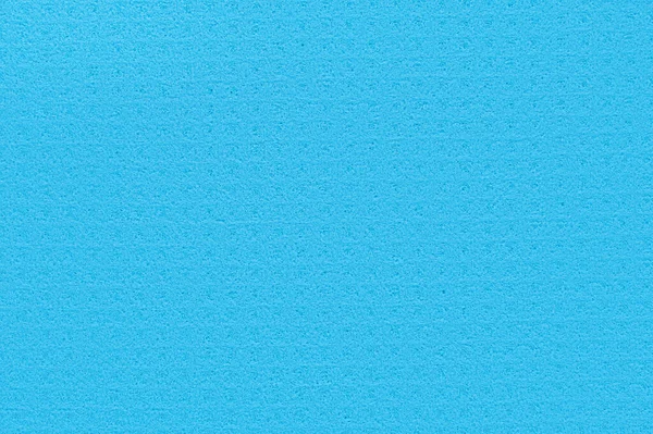 Fundo Azul Poroso Uma Esponja Cozinha Fundo Azul Feito Material — Fotografia de Stock