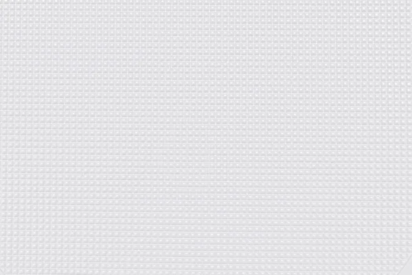 Білий Пластиковий Фон Невеликим Квадратним Візерунком Вільний Простір Тексту Реклами — стокове фото