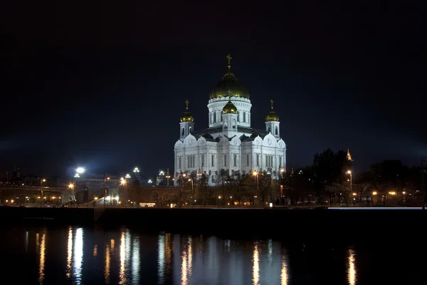 Храм Христа Спасителя в Москве — 图库照片