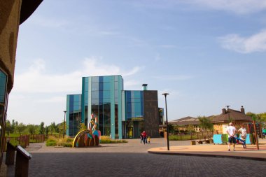 Kazan Hayvanat Bahçesi. Yeni, modern hayvanat bahçesi. Yaz