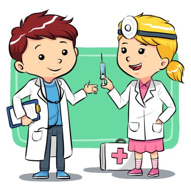 Doktor çocuklar.