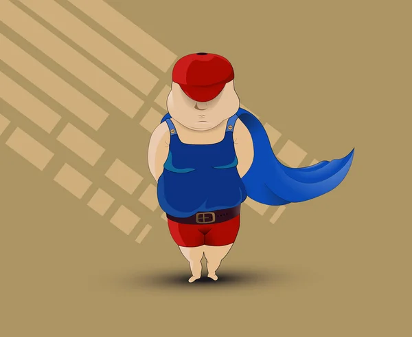 gizemli şekil şişman