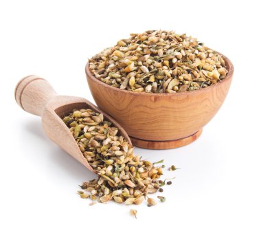 utsho suneli tohumlar üzerinde beyaz izole